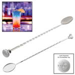 HST11000 Flair Bartending Mixing Spoon and Muddler With Custom Imprint